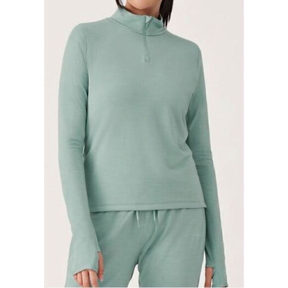 Allbirds 1/4 zip Natural Run Mid Layer Performance Pullover  Shirt NWT - Picture 1 of 10